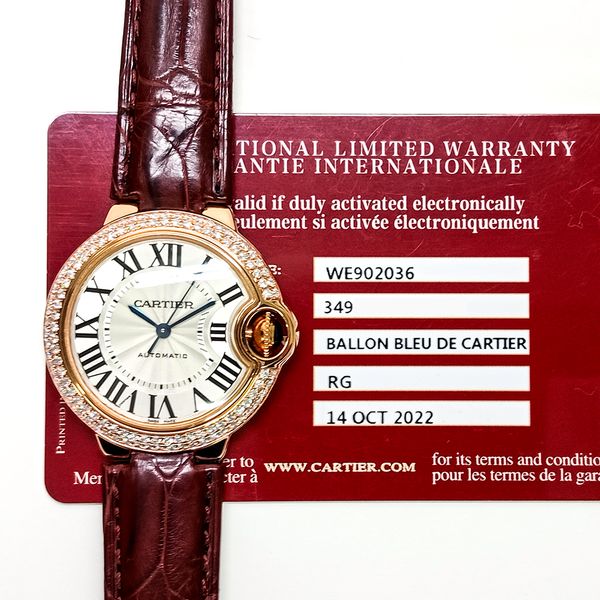 Cartier Ballon Bleu WE902036